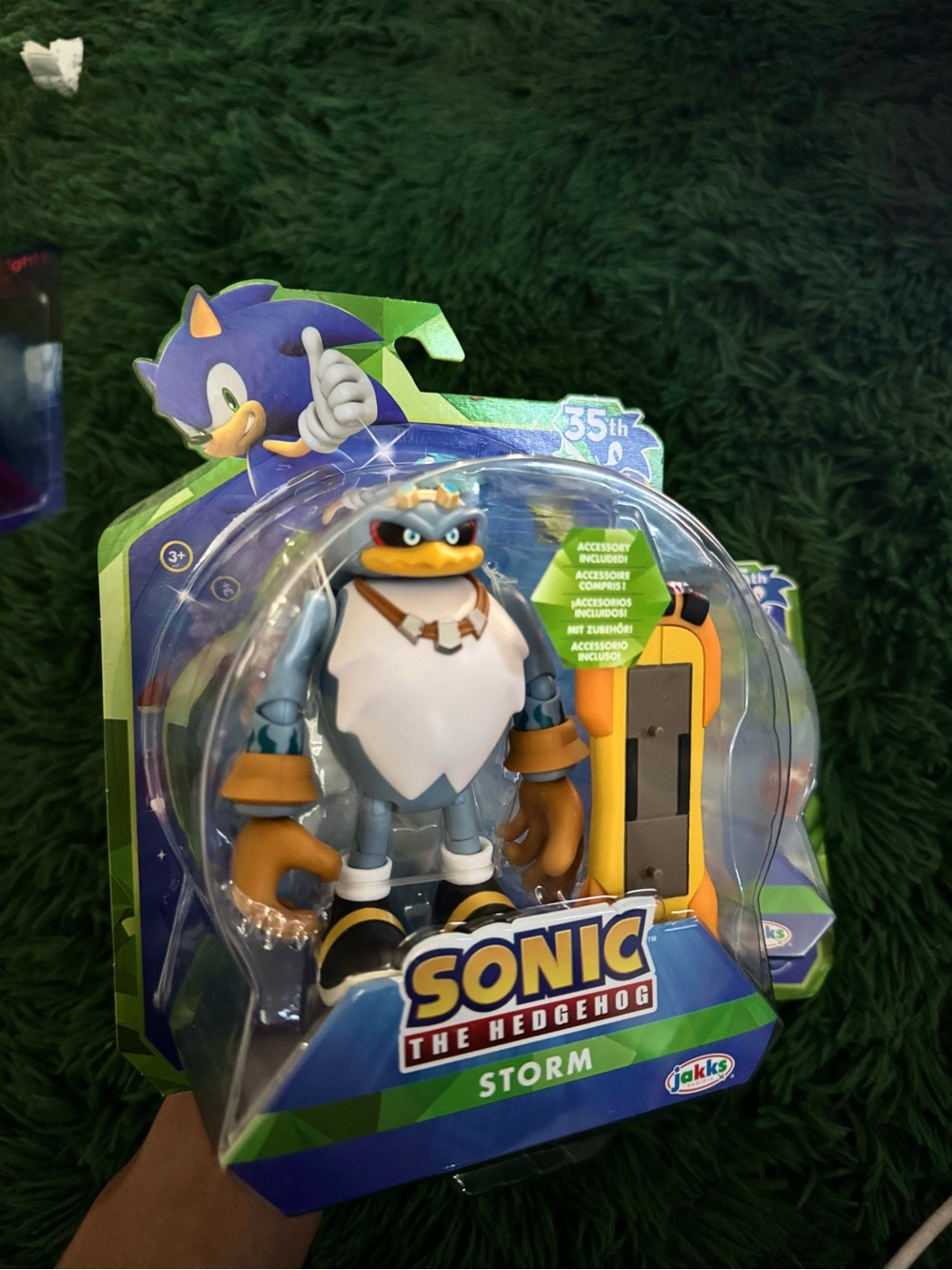 1 Storm 4’ Figure Sonic The Hedgehog 35th Anniversary Jakks Pacific
